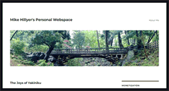 Desktop Screenshot of mikehillyer.com